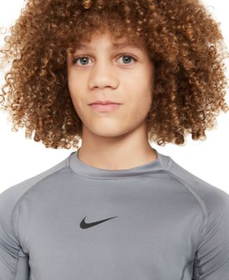 Big Boys Dri-FIT Long-Sleeve T-Shirt