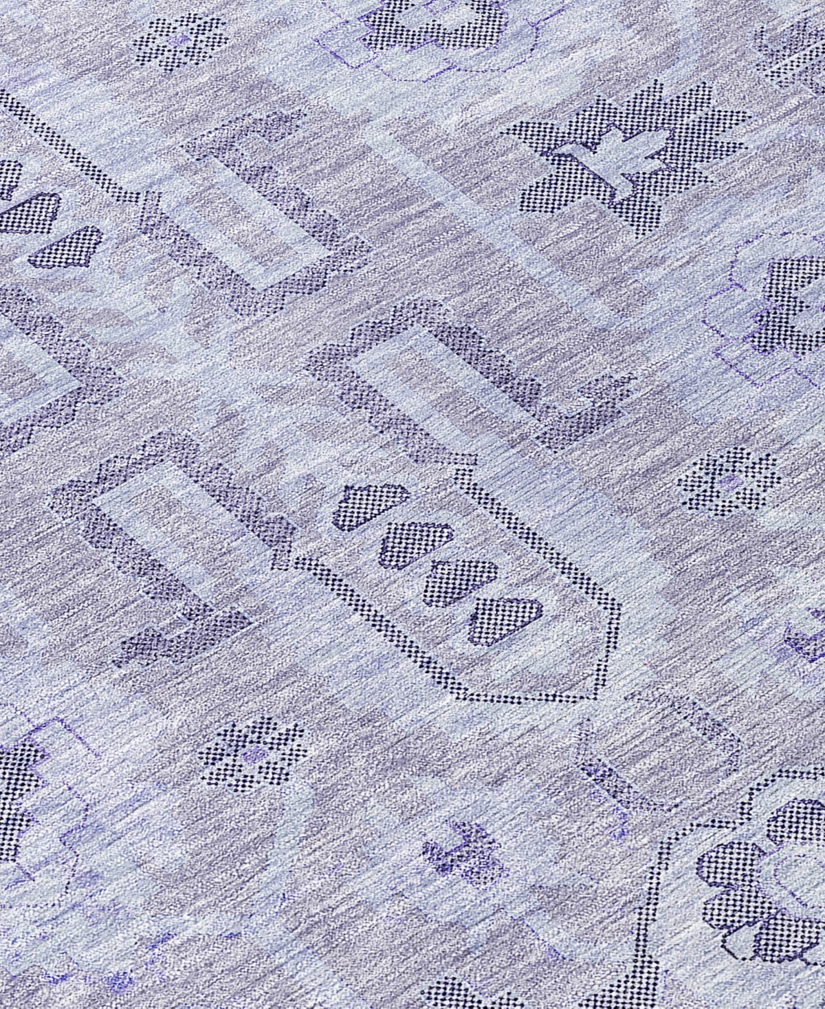 Addison Chantille Acn724 8'x10' Area Rug In Lavender