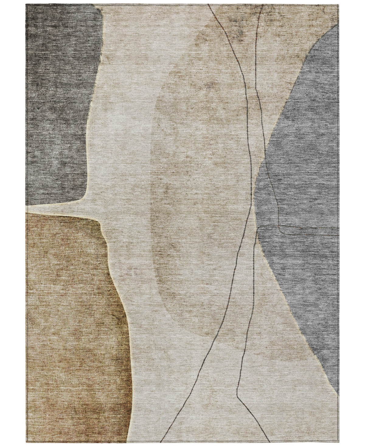 Addison Chantille Acn696 9'x12' Area Rug In Taupe