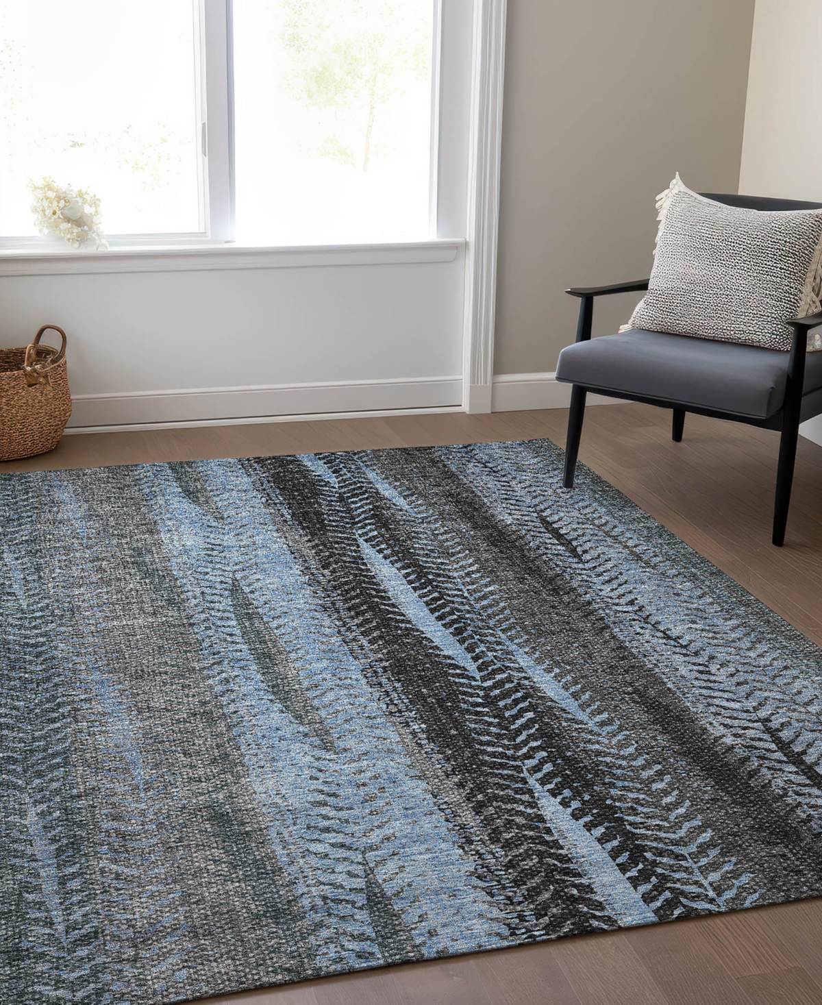 Addison Chantille Acn696 9'x12' Area Rug In Blue