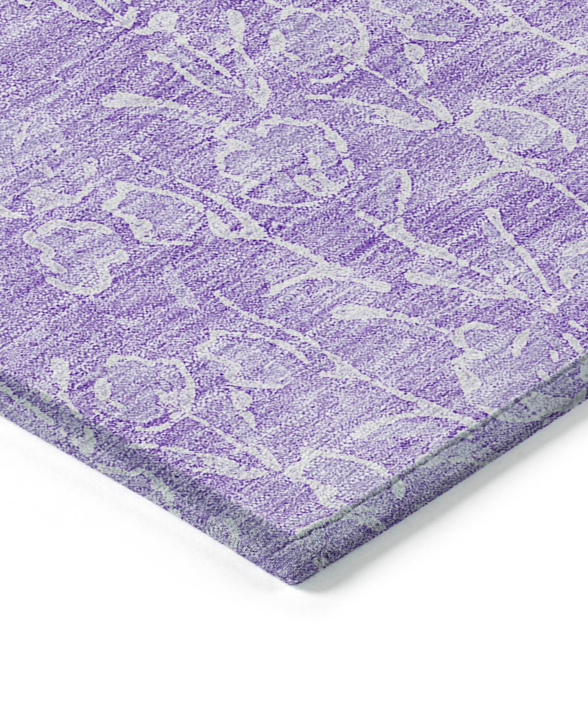 Addison Chantille Acn691 9'x12' Area Rug In Lilac