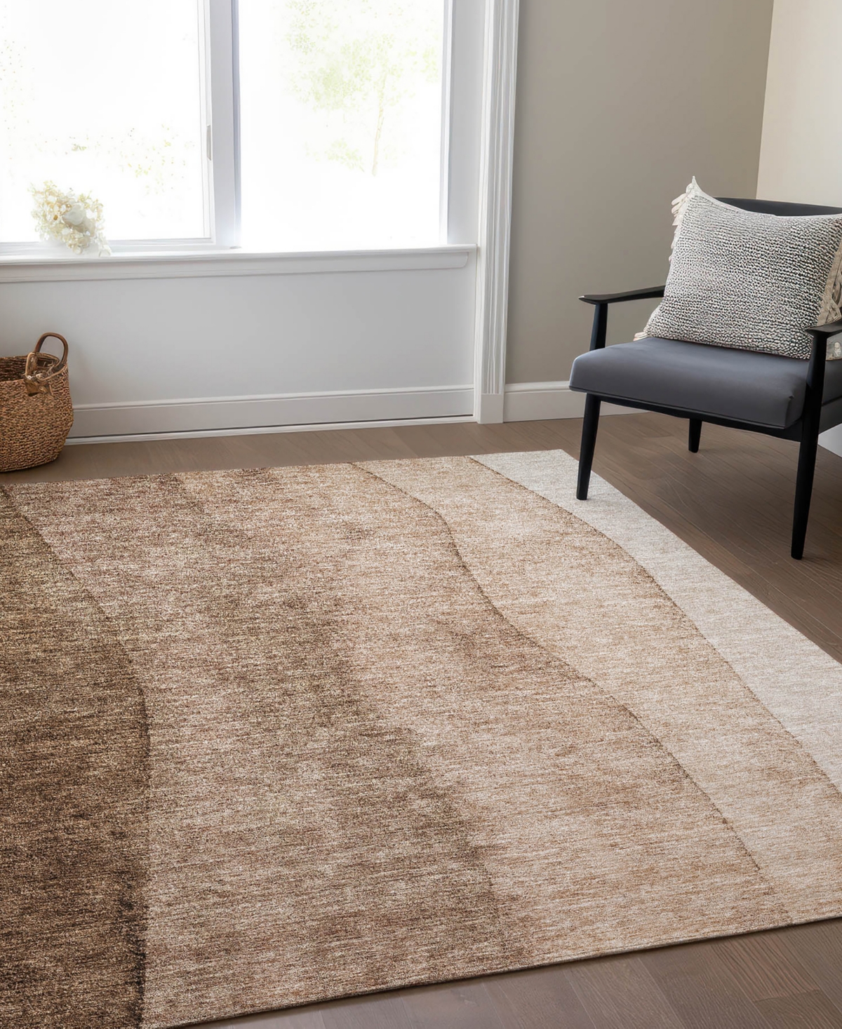 Addison Chantille Acn690 9'x12' Area Rug In Brown