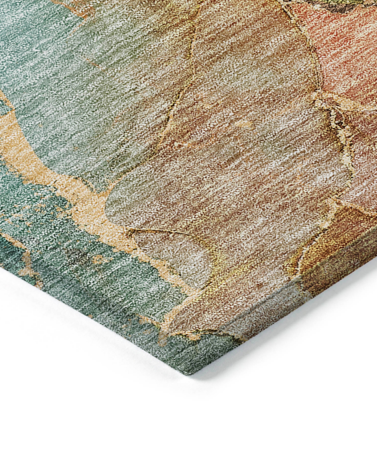 Addison Chantille Acn689 5'x7'6" Area Rug In Coral