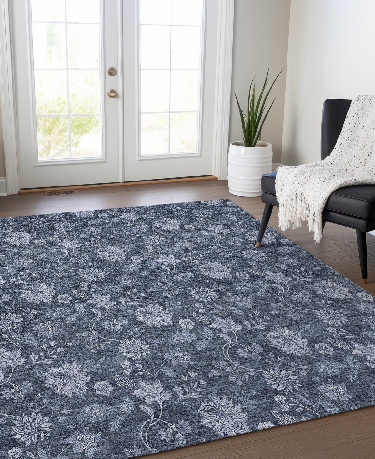 Addison Chantille Acn680 9'x12' Area Rug In Blue
