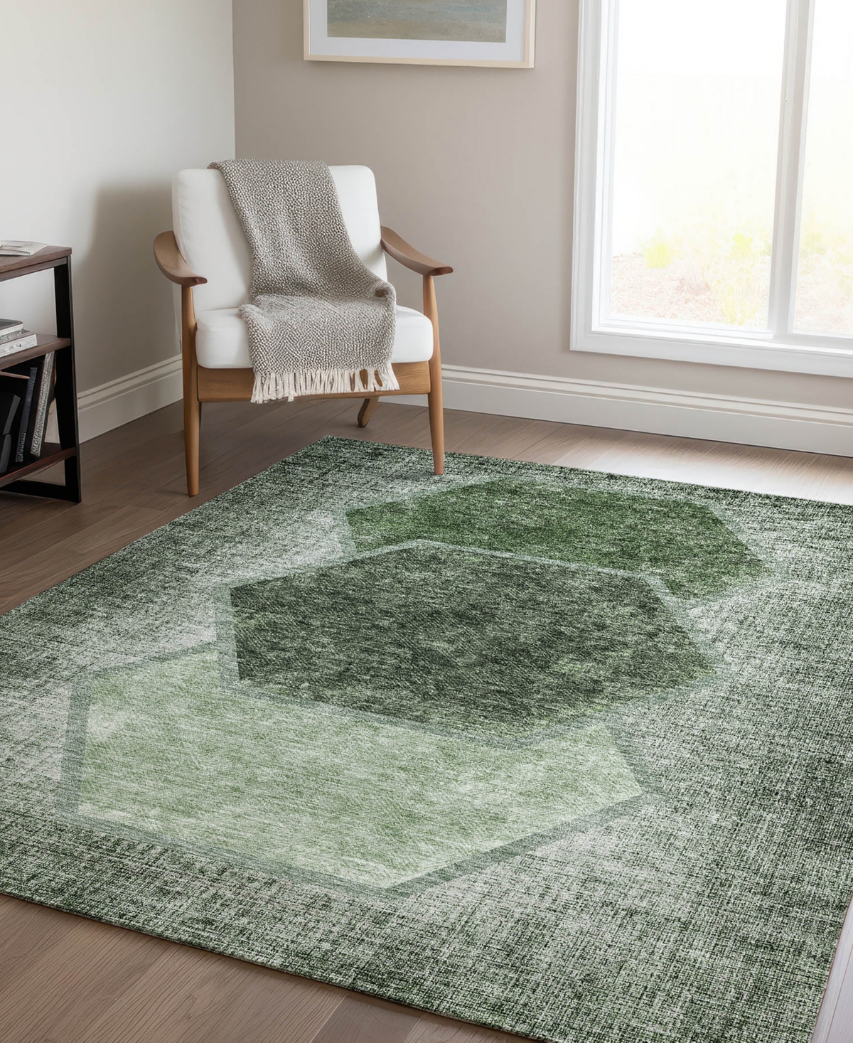 Addison Chantille Acn679 9'x12' Area Rug In Olive