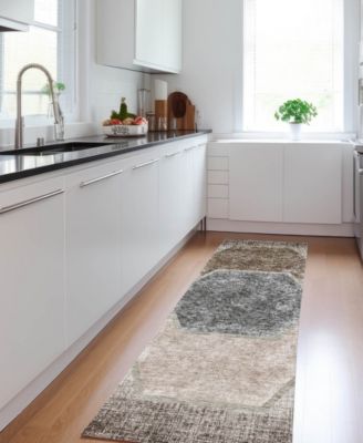 Chantille Machine Washable ACN679 2'3"x7'6" Runner Area Rug