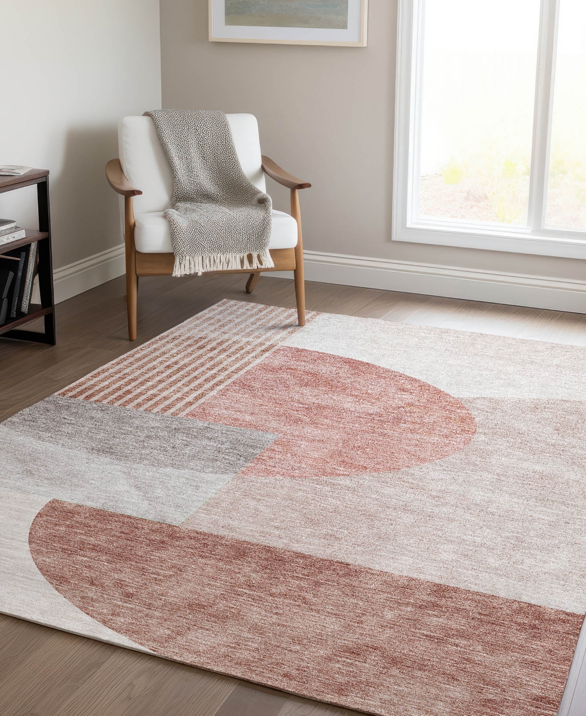 Addison Chantille Acn678 2'6"x3'10" Area Rug In Copper