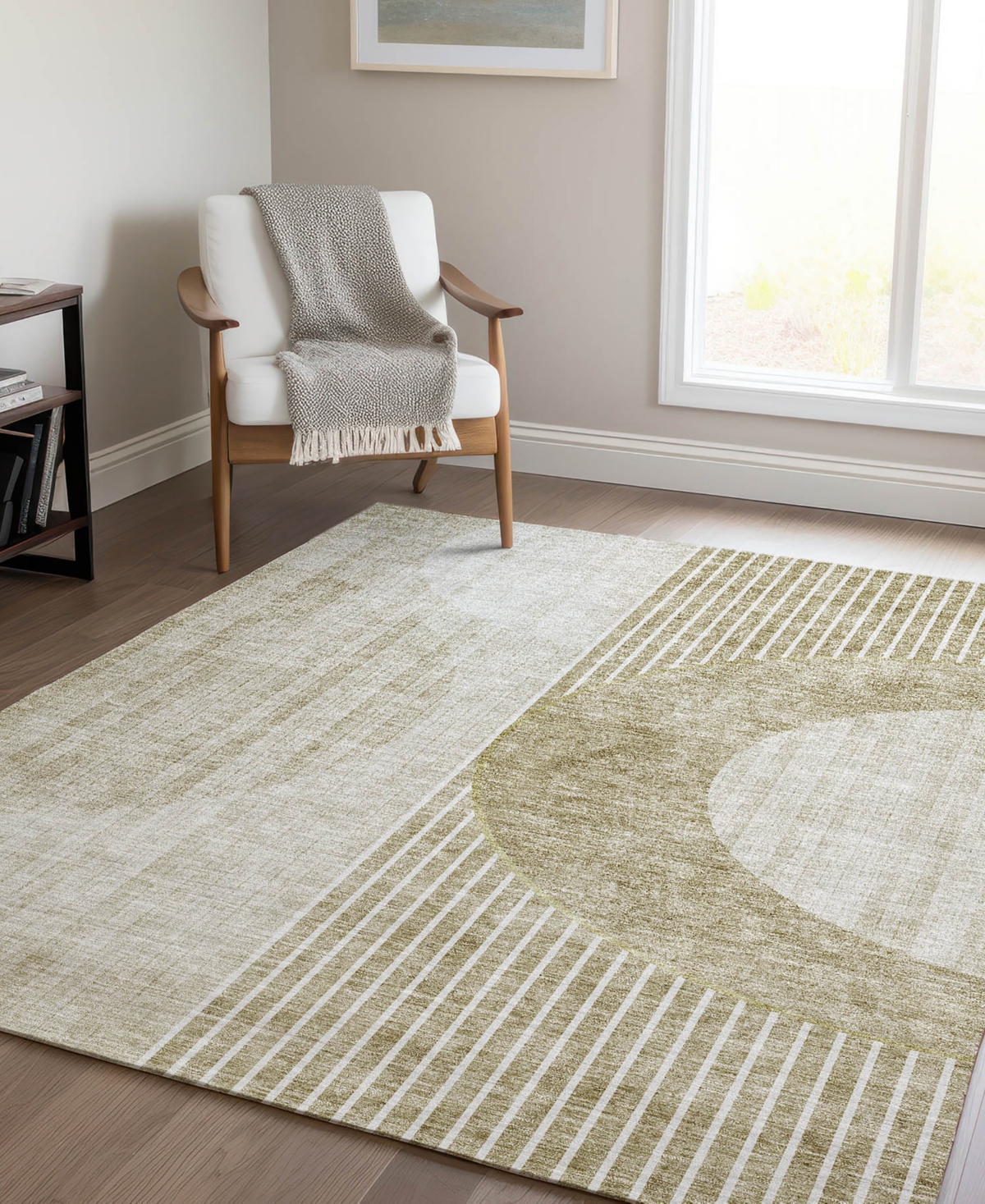 Addison Chantille Acn676 9'x12' Area Rug In Taupe