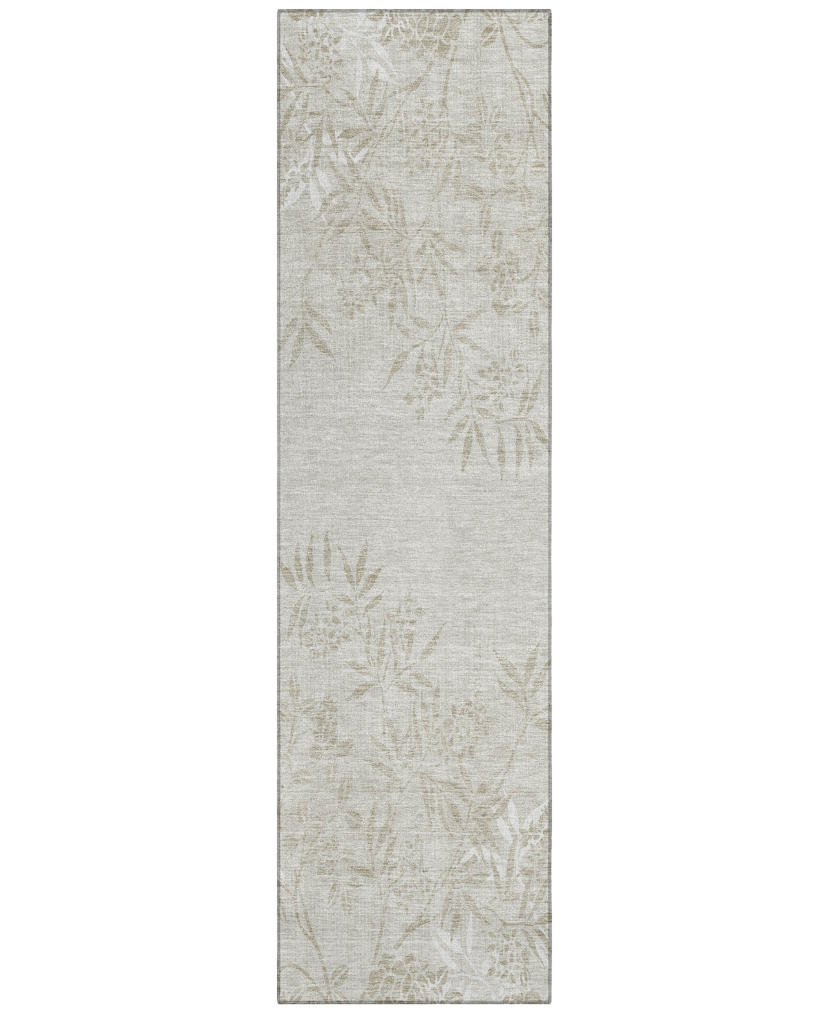 Addison Chantille Acn673 2'3"x7'6" Runner Area Rug In Beige