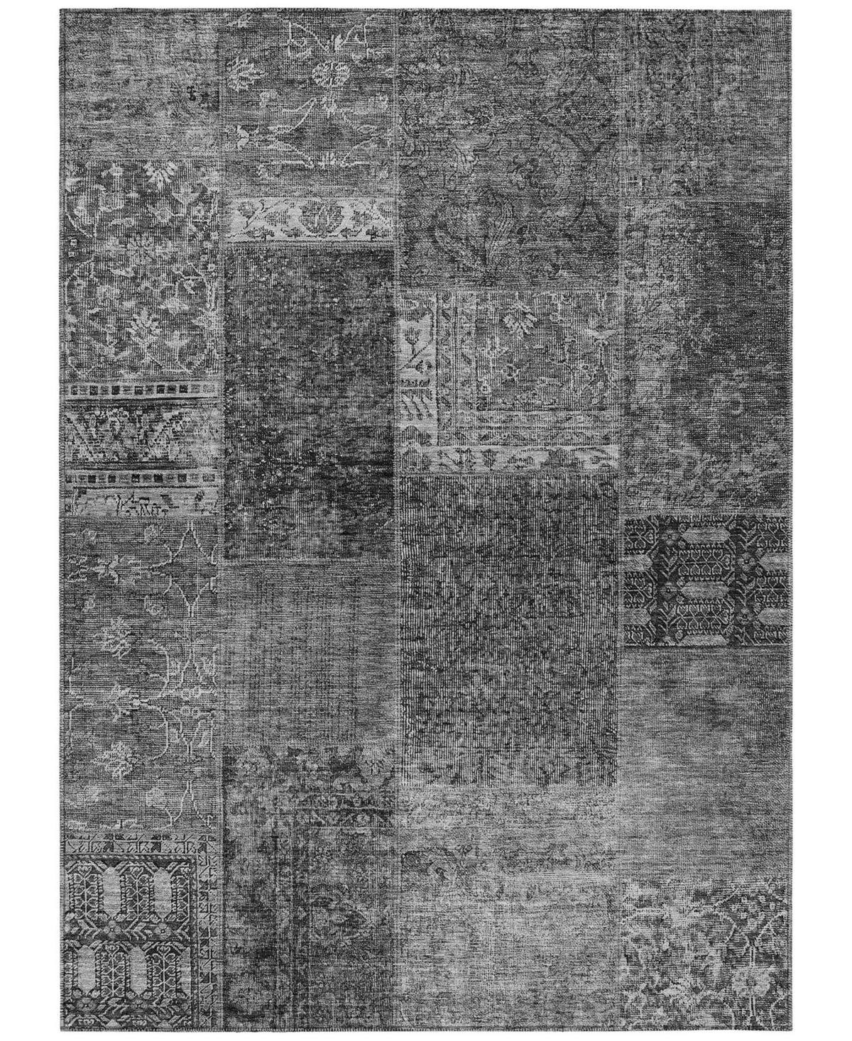 Addison Chantille Acn686 2'6"x3'10" Area Rug In Gray
