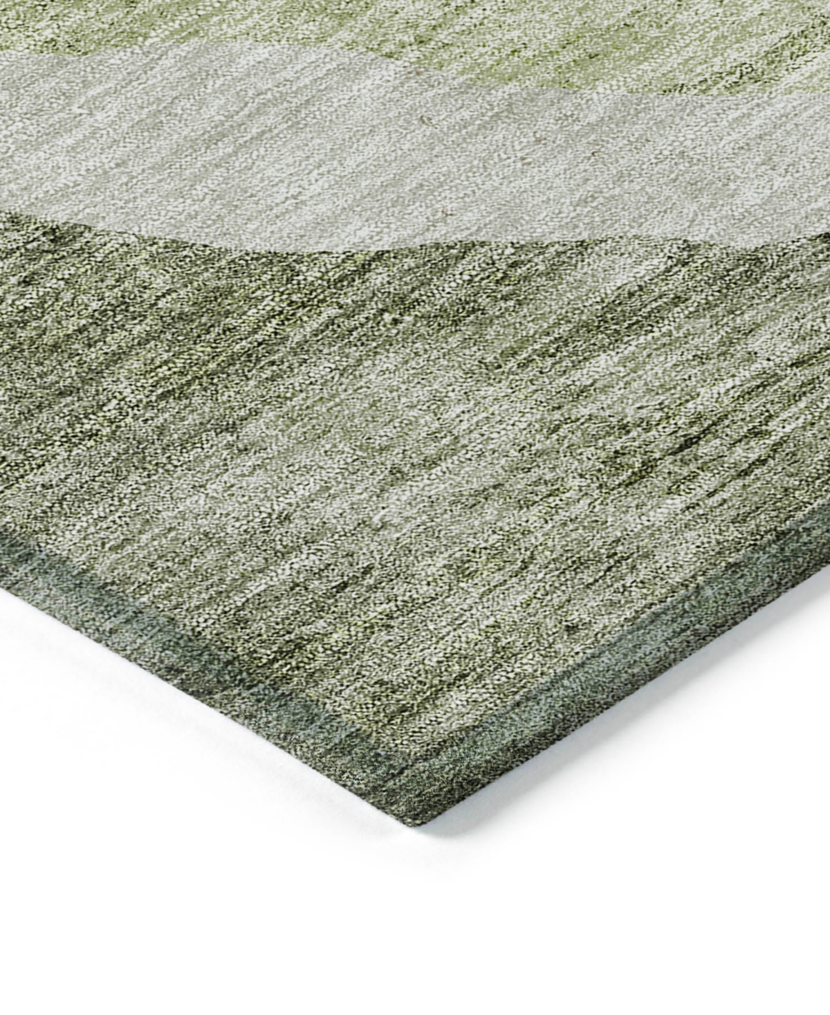 Addison Chantille Machine Washable Acn661 9'x12' Area Rug In Olive