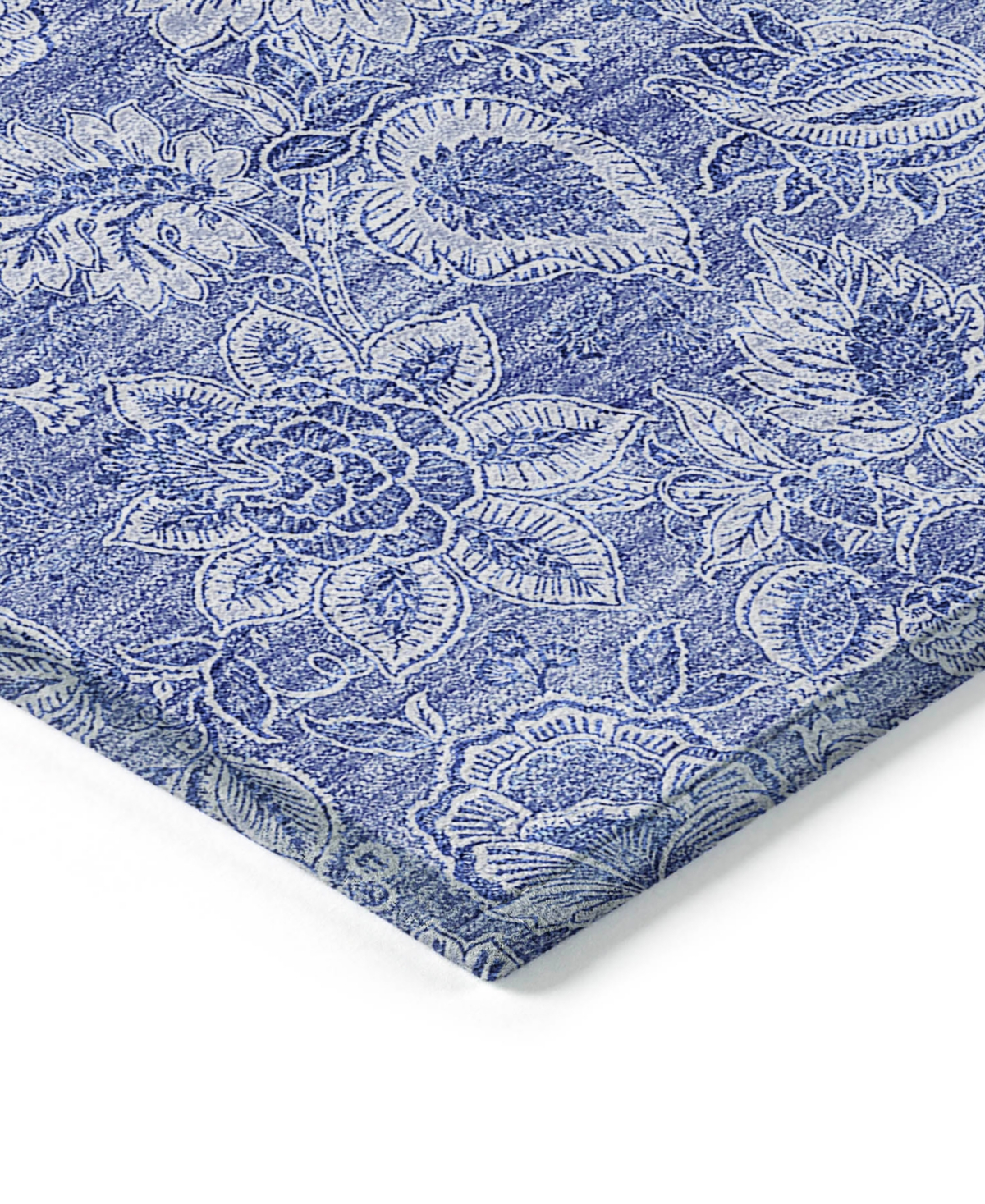 Shop Addison Chantille Machine Washable Acn662 10'x14' Area Rug In Denim