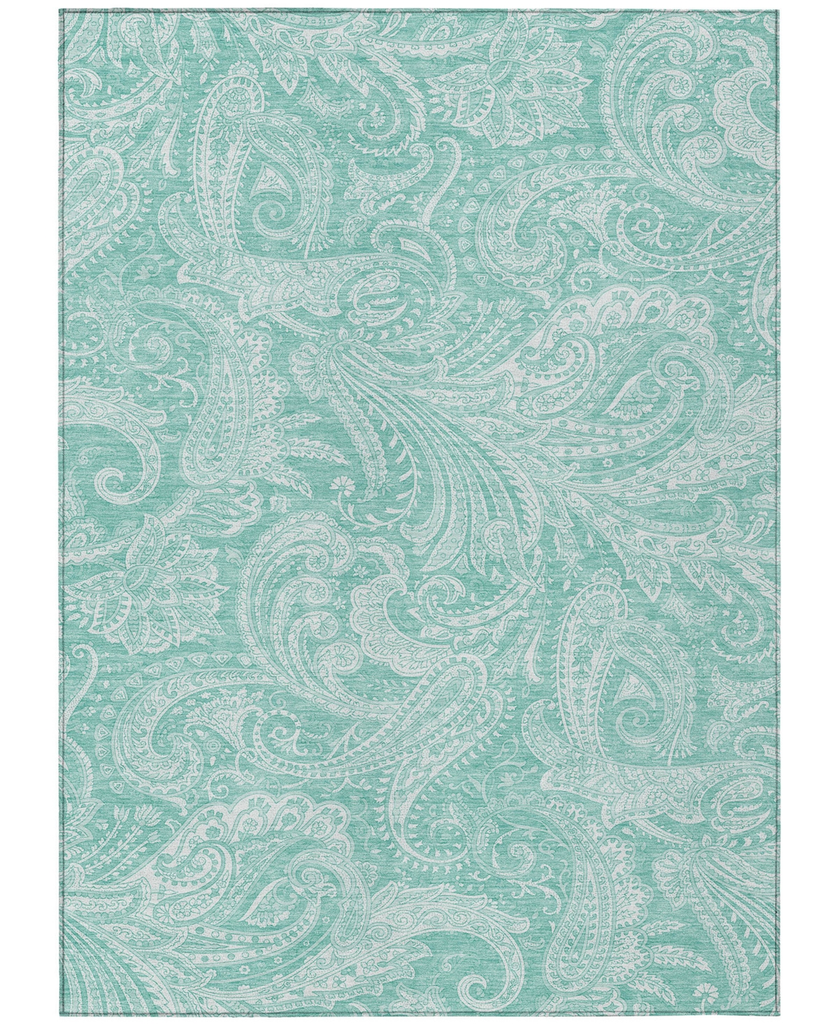 Addison Chantille Acn682 5'x7'6" Area Rug In Teal