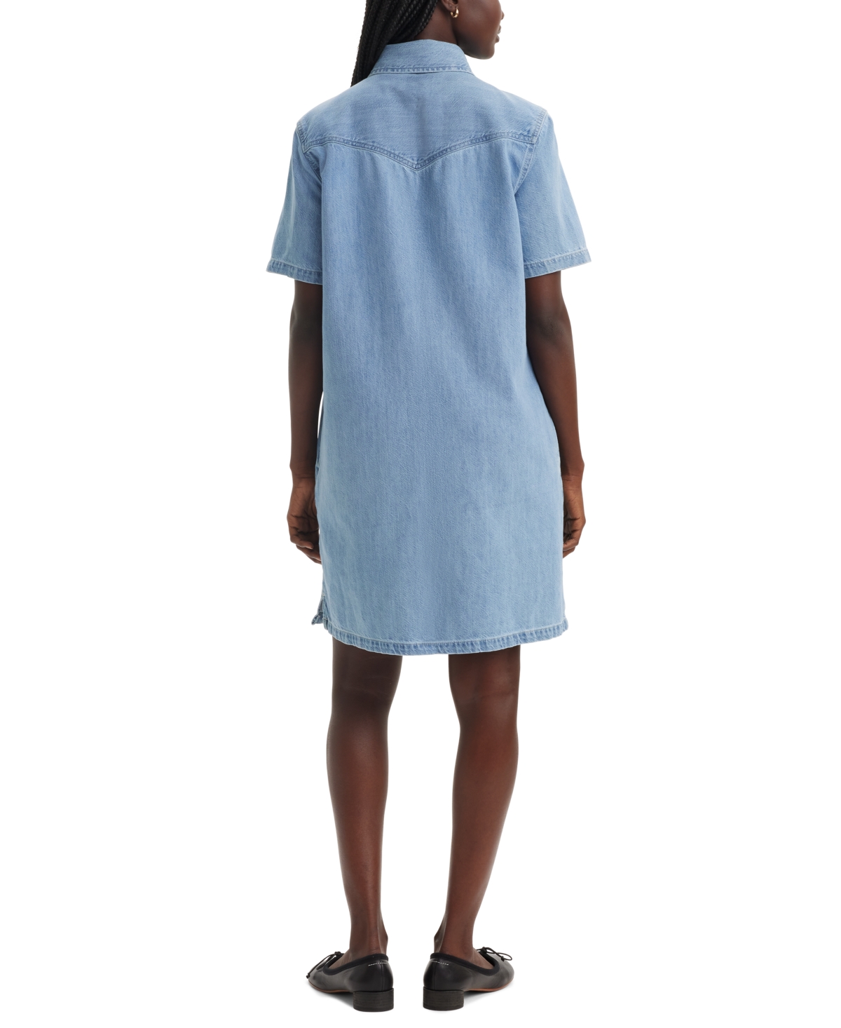 Levi's Women's Louisa Cotton Short-Sleeve Denim Dress