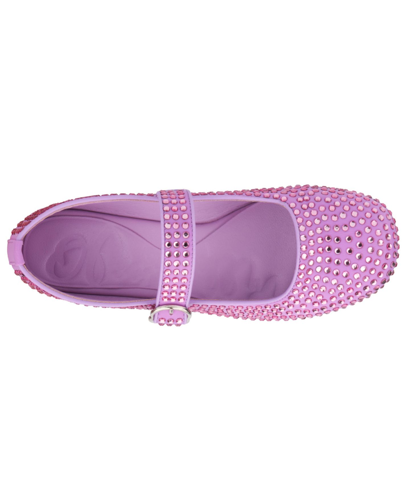 Женские балетки Olivia Miller Dawn Mary Jane Ballet Flat, цвет: Пастельный фиолетовый — фото 2