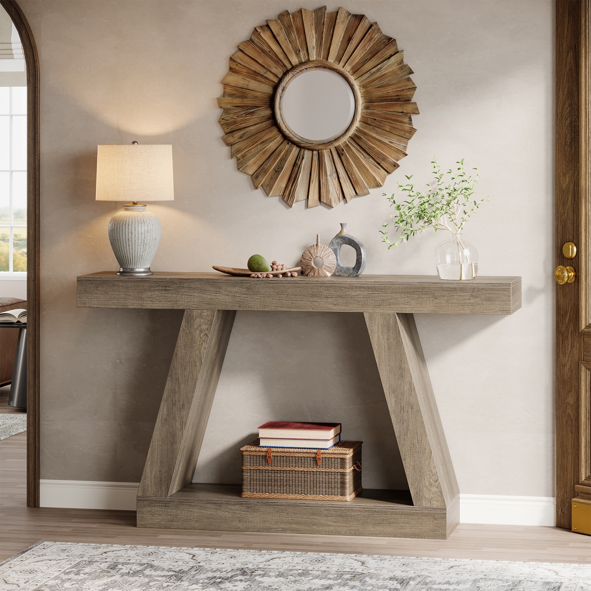 Tribesigns Modern Console Table, 70.87