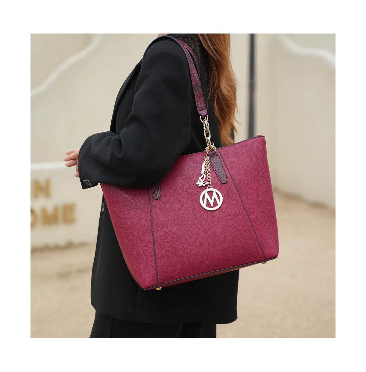 Mkf Collection Ximena Tote Bag with Wristlet Wallet by Mia K