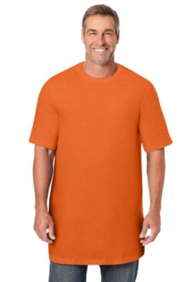 Men's Shrink-Less Lightweight Longer-Length Crewneck T-Shirt