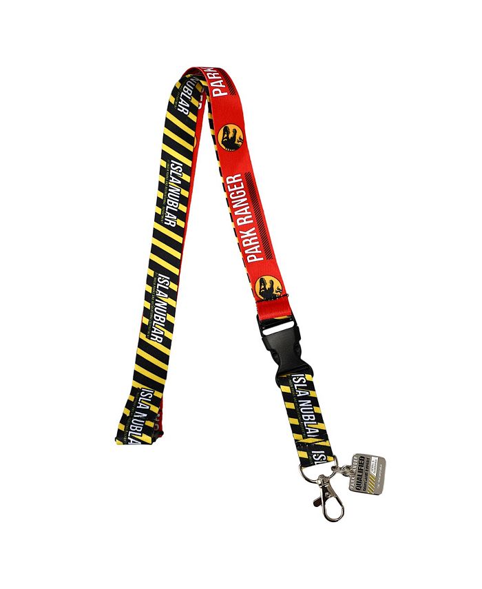 Jurassic Park Franchise Jurassic Park Ranger Lanyard with Rubber Charm