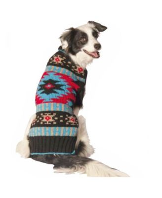 Chilly Dog S Black Southwest Dog Sweater Macy s