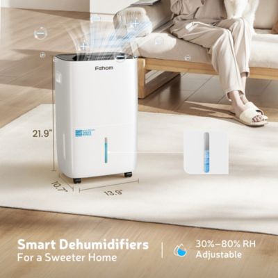 Fehom 5,000 Sq. Ft Dehumidifier for Extra Large Rooms & Basements 80 Pint/ Day