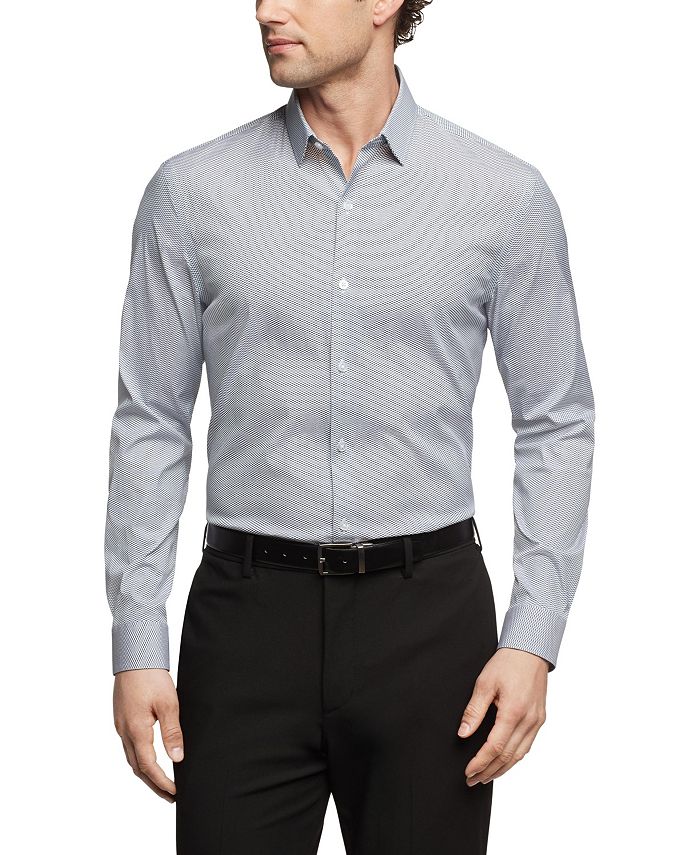 Calvin Klein Men's X Extra Slim Fit Dress Shirt - Macy's