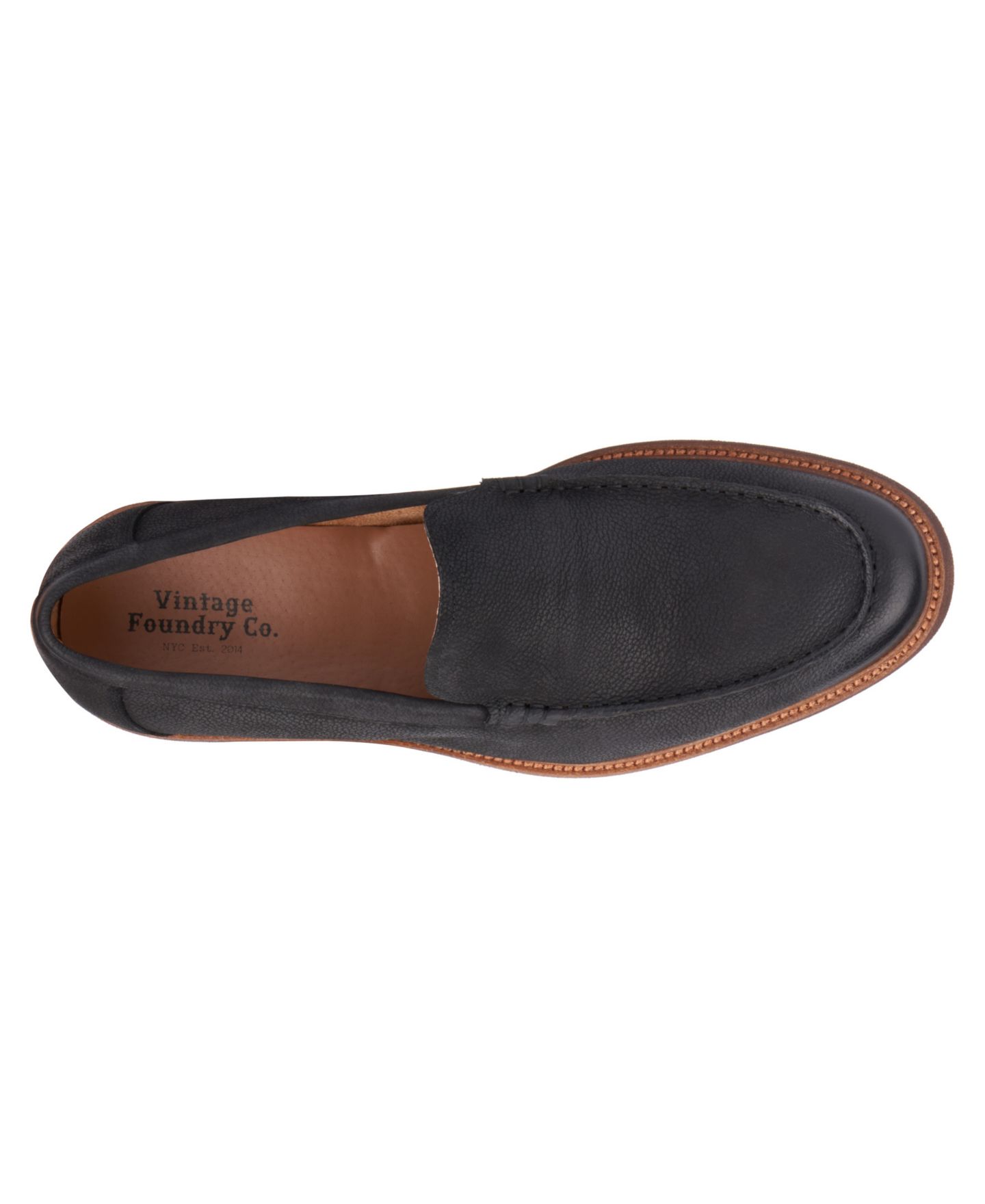 Мужские туфли Vintage Foundry Co Xander Dress Loafers, цвет: Чёрный — фото 3
