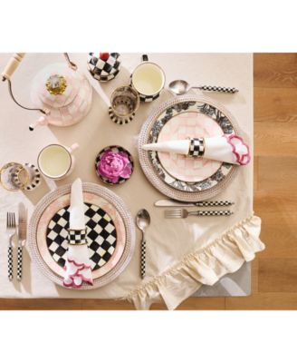 Rosy English Garden Dinner Plate