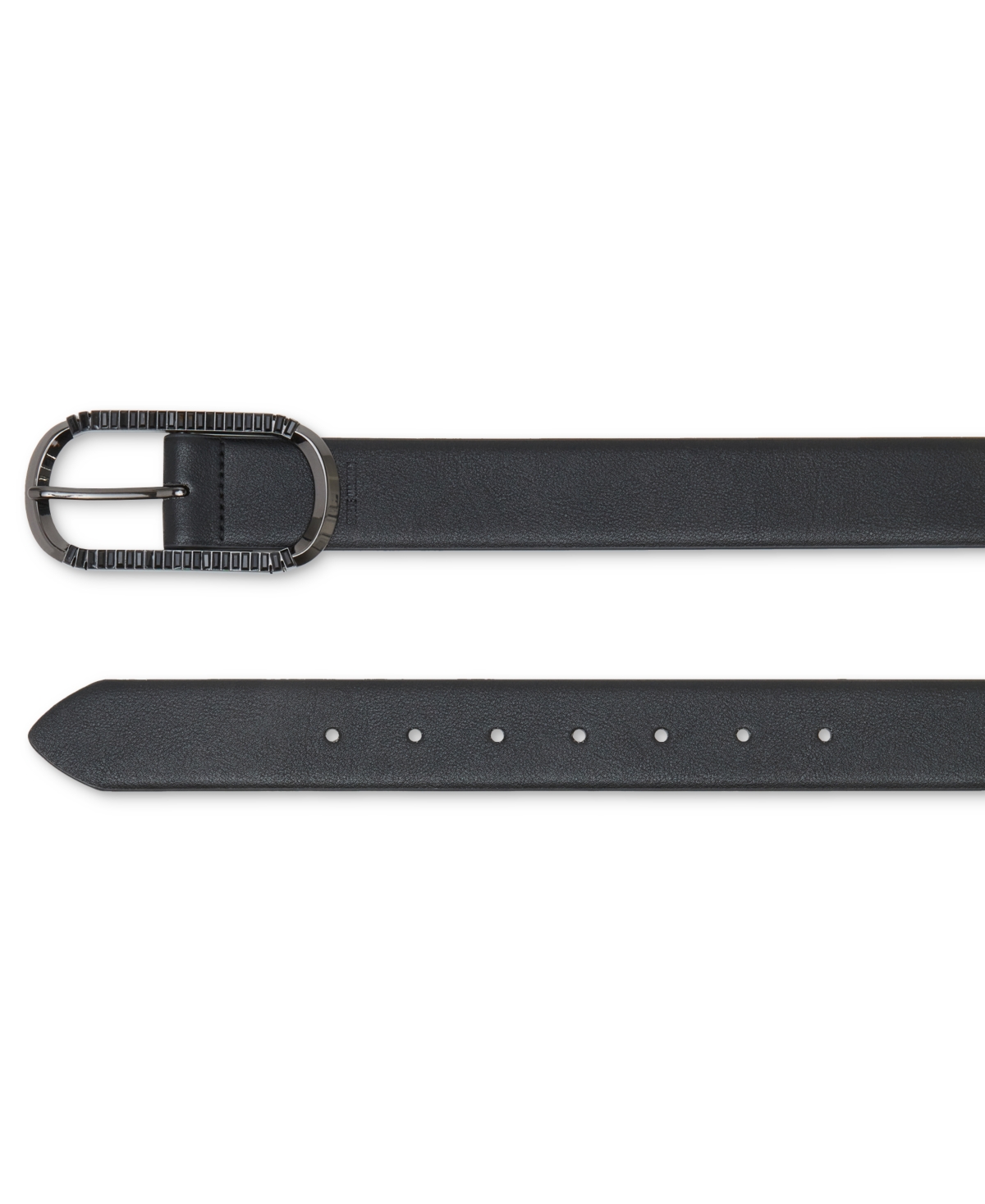 Steve Madden Women's Baguette Buckle Belt