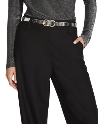 Women's 3-Pc. Faux-Leather Belt Set