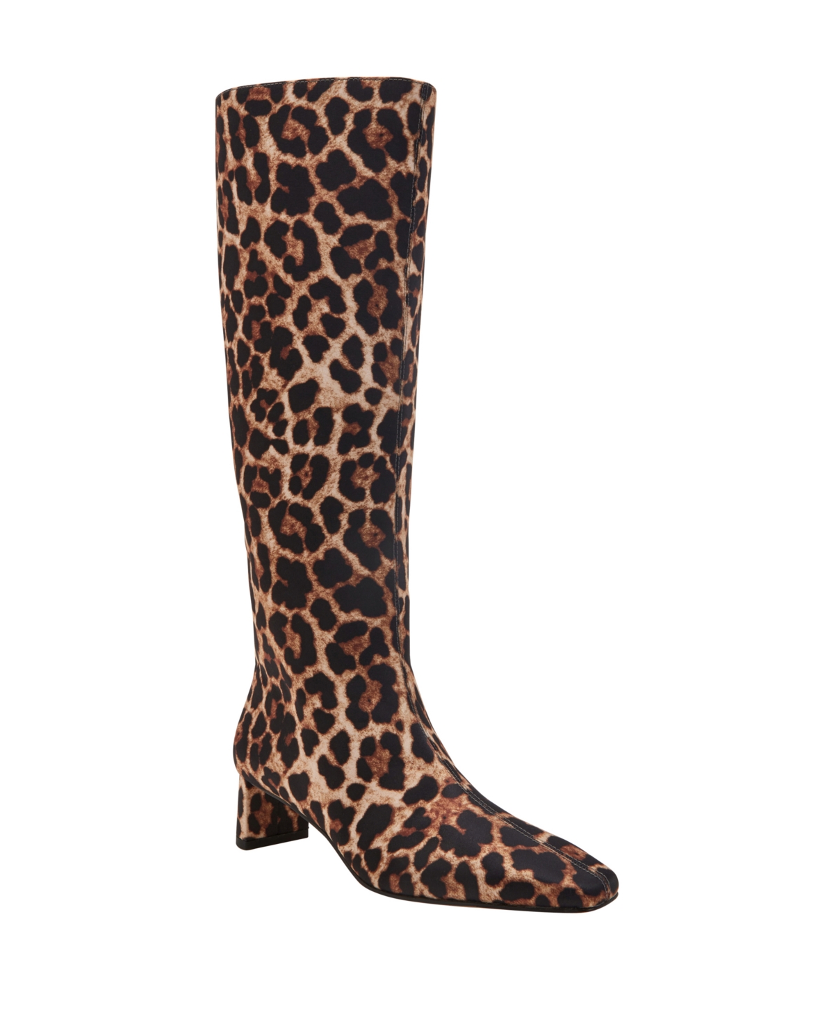 Shop Katy Perry Women's Wandering Square Toe Knee High Boots In Animal Print Multi