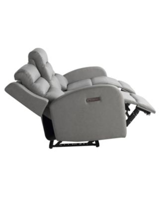 77.2"W Polyester Akron Power Reclining Sofa