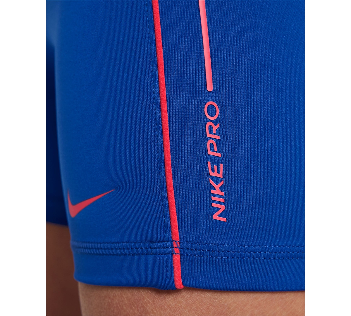 Nike Big Girls' Pro Dri-fit Logo-Waistband 3