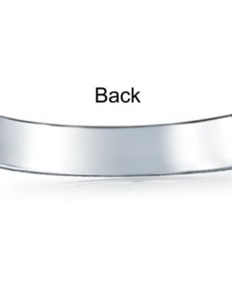 Men's Sterling Silver Mariner Chain ID Bracelet 10MM 250 Gauge