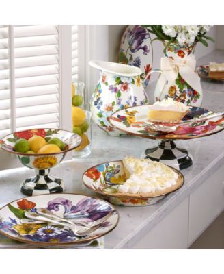 White Flower Market Pitcher