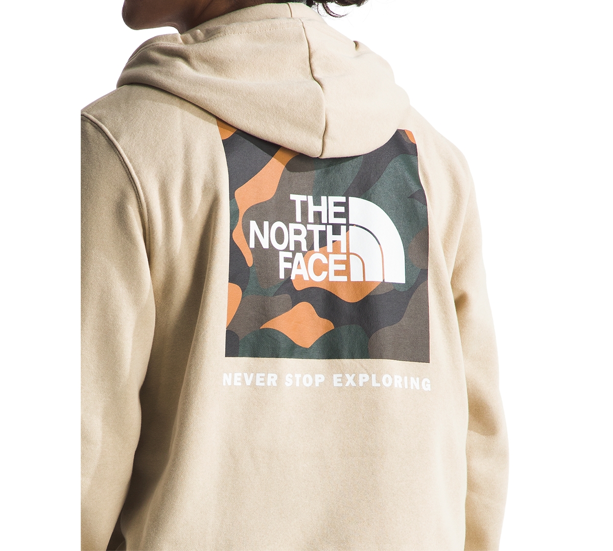 The North Face Men's Box Nse 'Never Stop Exploring' Pullover Hoodie -multi-color