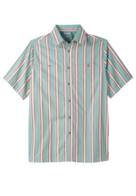 Спортивная рубашка в полоску с коротким рукавом KingSize KingSize Big - Tall в полоску 5190₽