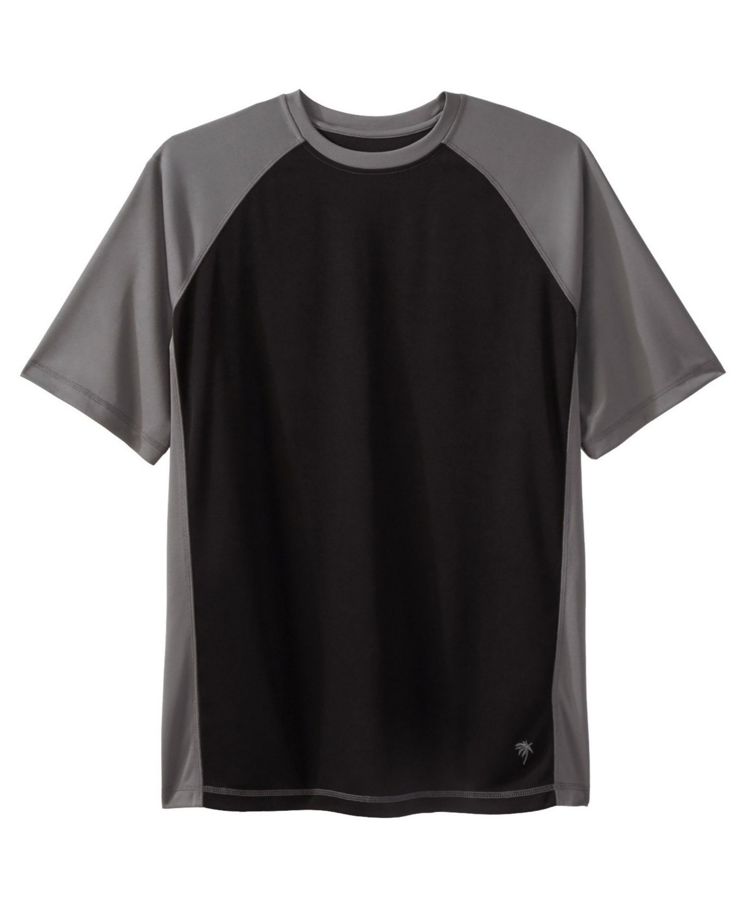 Big & Tall Raglan Short Sleeve Swim Shirt