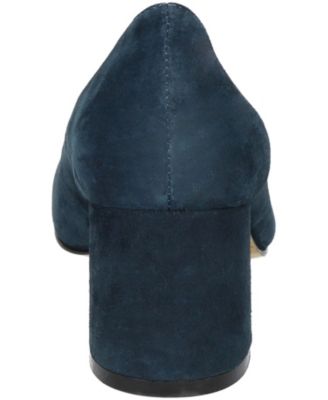 Jillian Women's Block Heel Square Toe Pumps