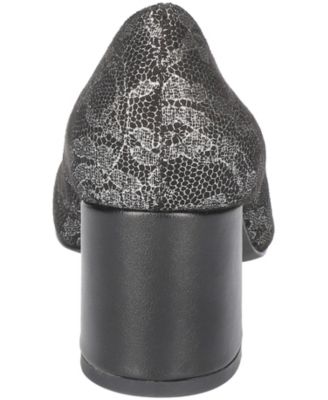 Jillian Women's Block Heel Square Toe Pumps