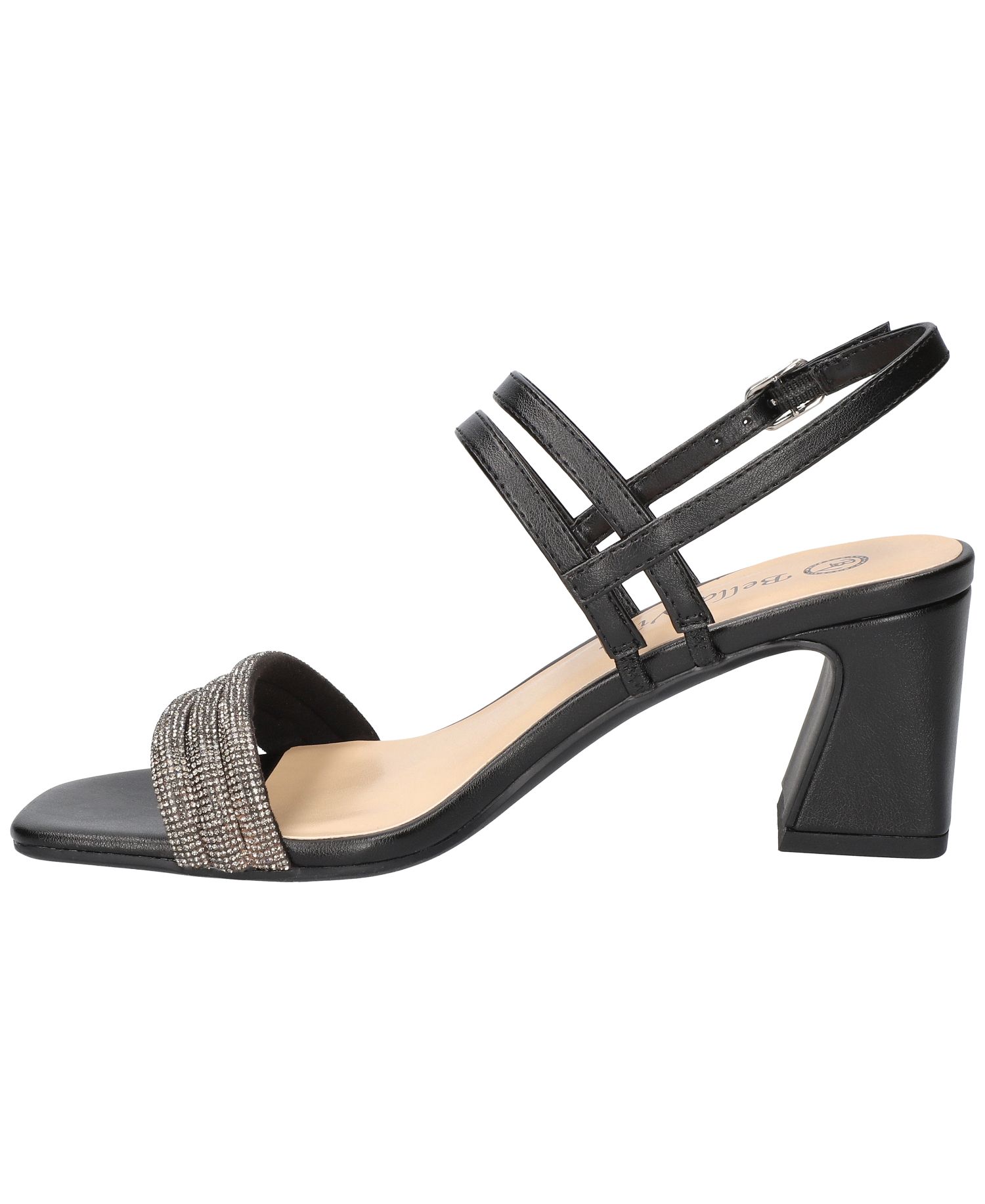 Women's Majesty Square Toe Block Heel Sandals