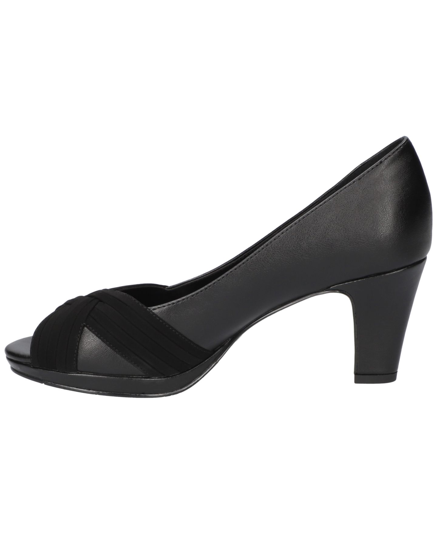 Женские туфли Easy Street Lavish Platform Pumps, цвет: Чёрный — фото 7