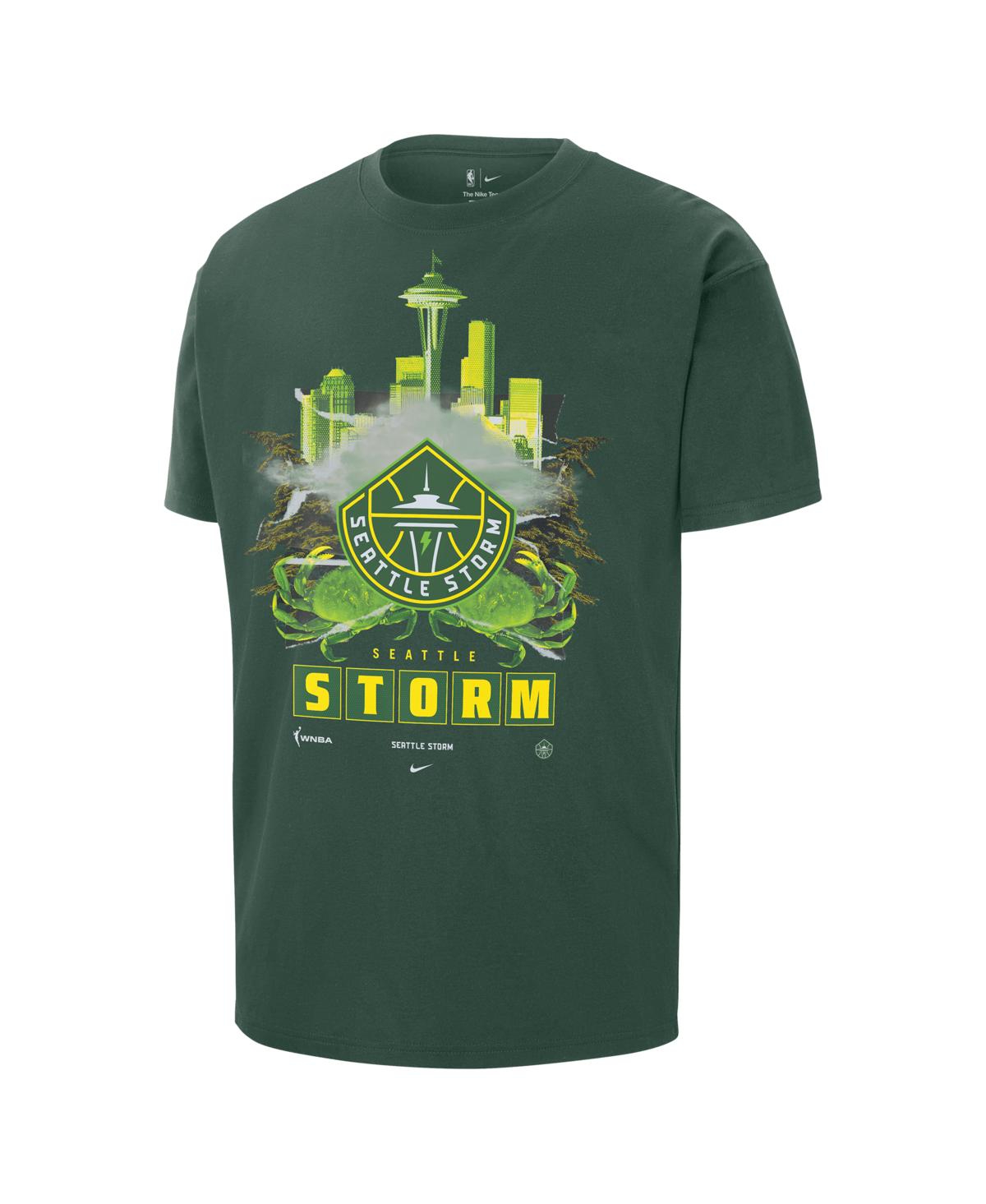 Nike Men'sSeattle Storm Original Content City Edition Max90 Oversized T-Shirt - Green