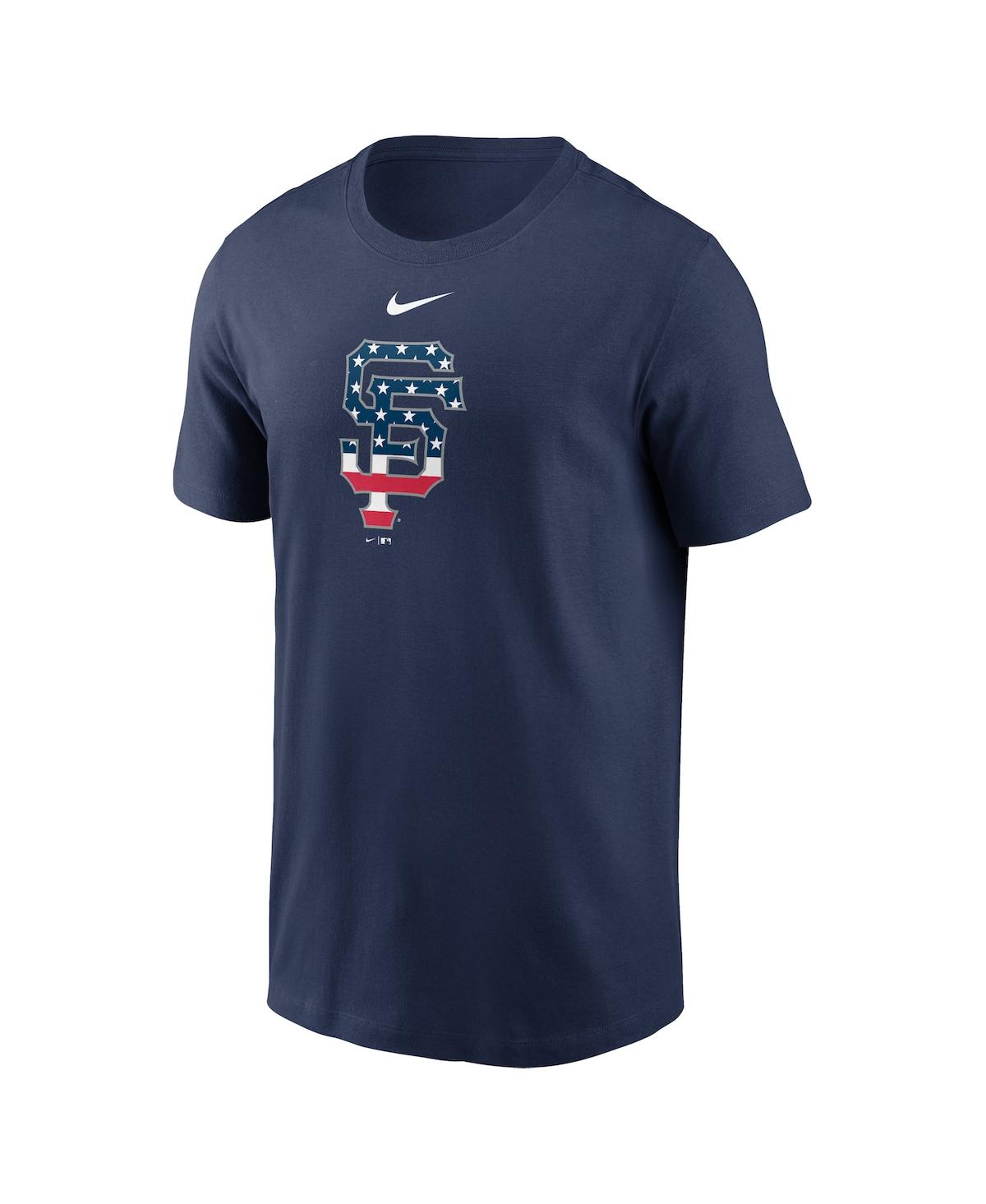Nike Men'sSan Francisco Giants Americana T-Shirt - Navy
