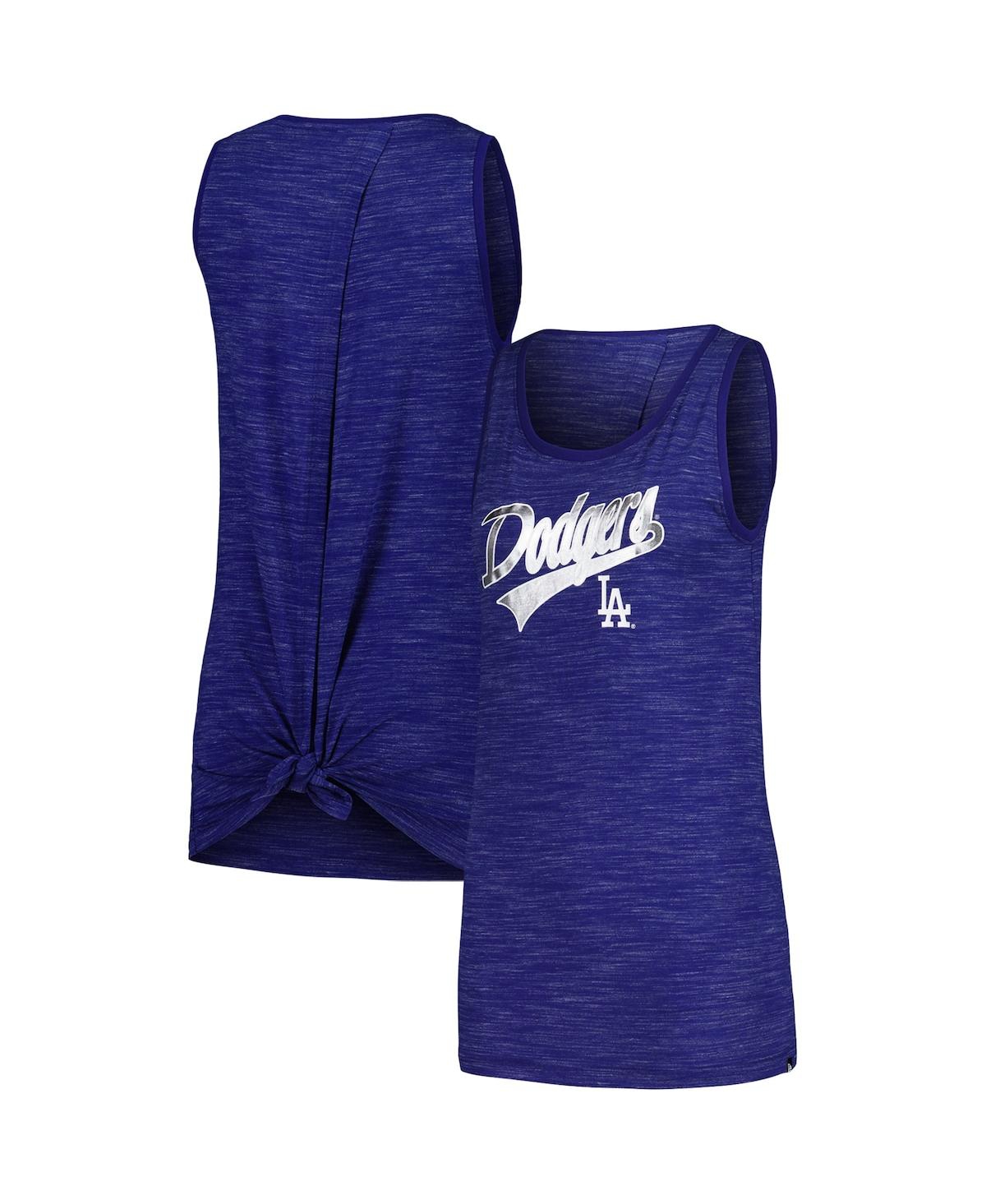New Era Women's Royal Los Angeles Dodgers Space-Dye Active Tank Top - Royal