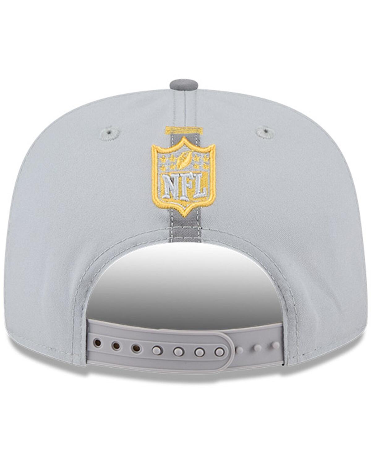 New Era Men'sPittsburgh Steelers 2024 Nfl Training Camp Golfer Snapback Hat - Gray