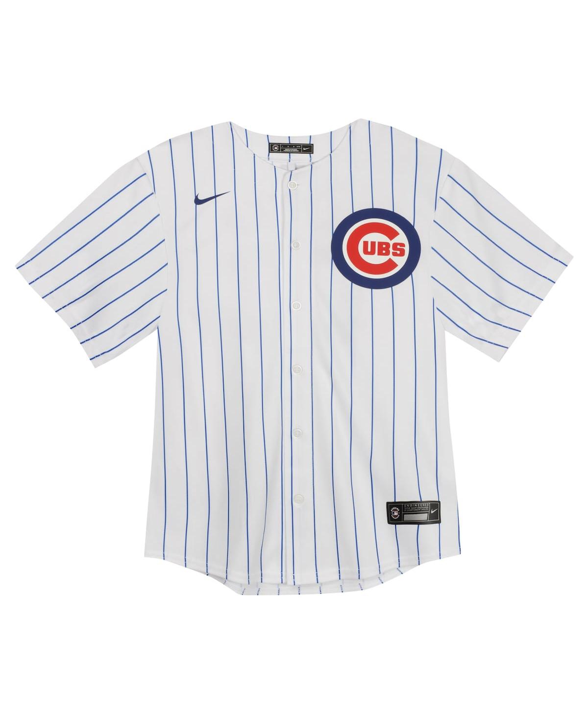 Nike Toddler Boys and Girls Dansby SwansonChicago Cubs Game Jersey - White