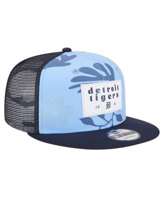 Men's Navy Detroit Tigers Bikini Bottom Trucker 9FIFTY Snapback Hat