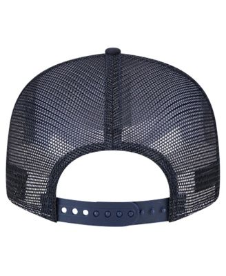 Men's Navy Detroit Tigers Bikini Bottom Trucker 9FIFTY Snapback Hat