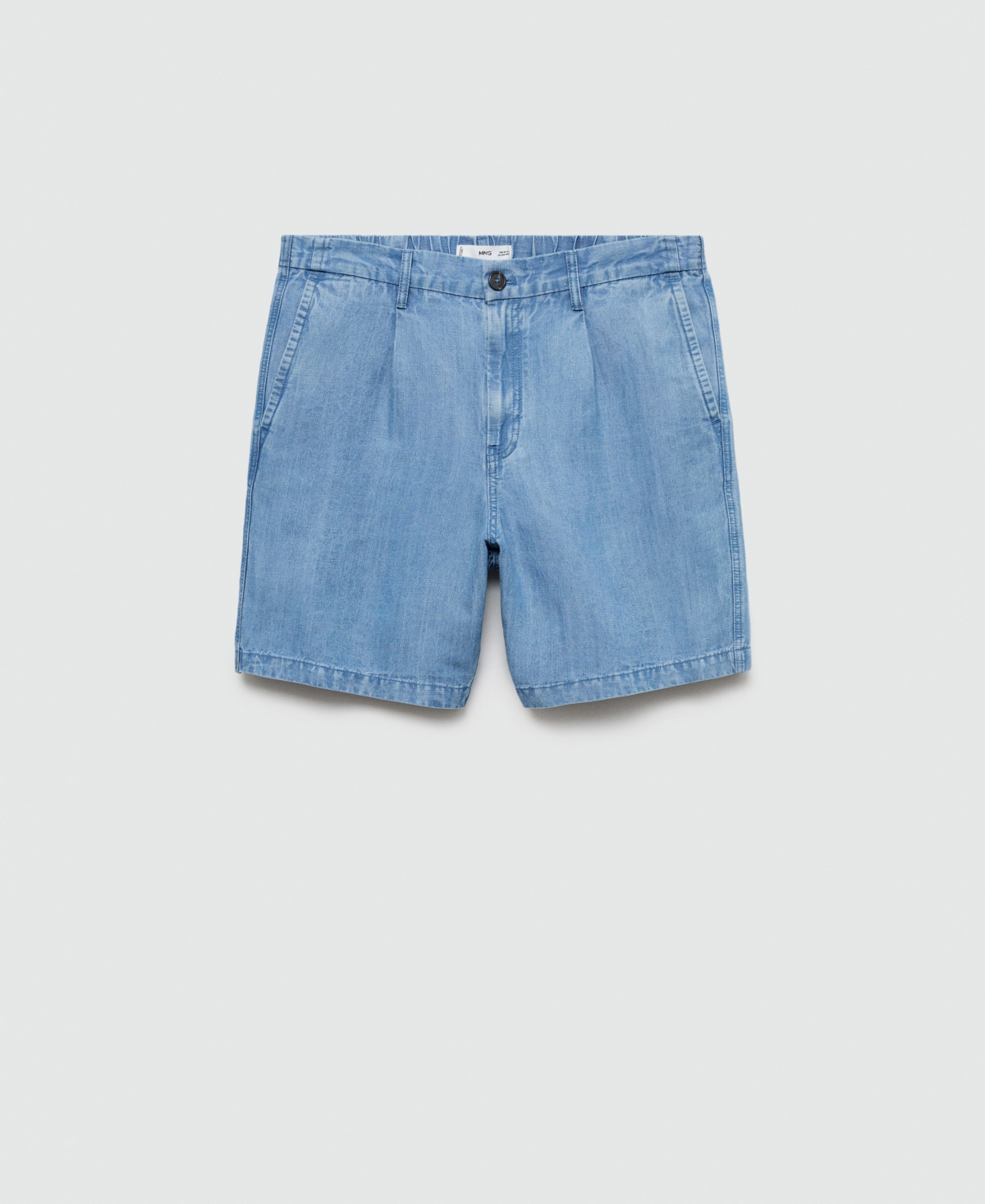 Mango Men's Hemp Lyocell Bermuda Shorts